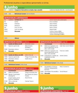 13-03-2018 – Jornada Integrada de Diálise – Nefroforum