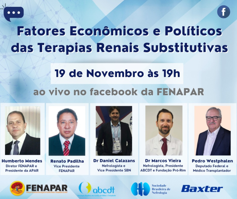 FATORES ECONÔMICOS E POLÍTICOS DAS TERAPIAS RENAIS SUBSTITUTIVAS