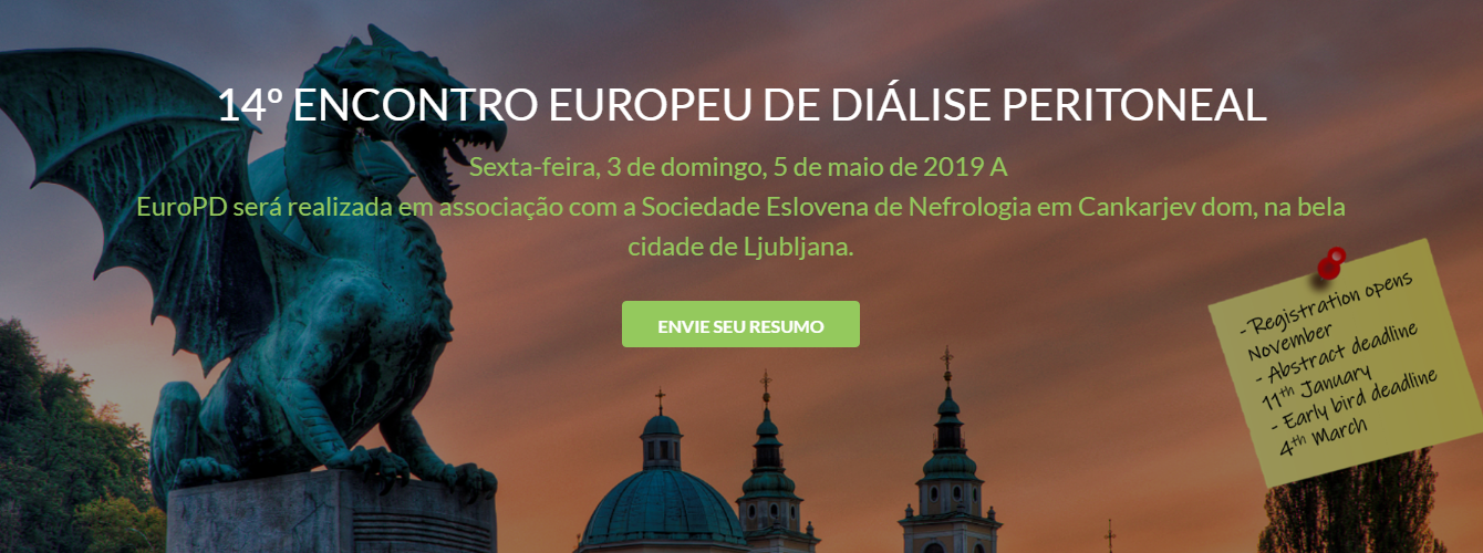 14º Encontro Europeu de Diálise Peritoneal