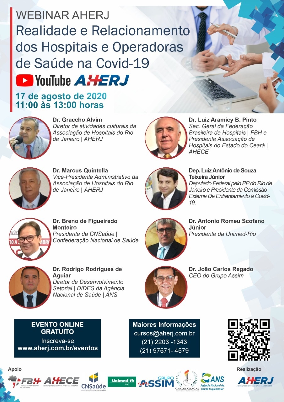 14-08-2020 - Webinar AHERJ - Realidade e Relacionamento dos Hospitais