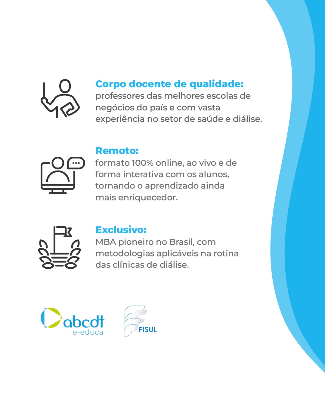 MBA em Gestão de Diálise, inscrições abertas 2