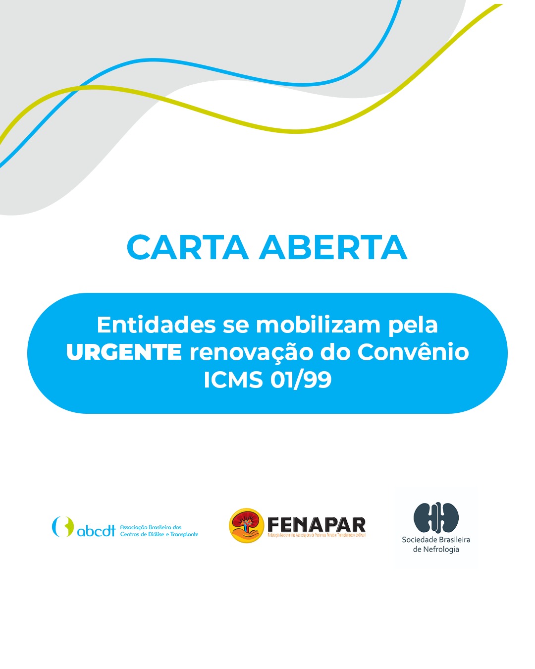 Carta aberta - Entidades de classe se mobilizam pela urgente renovação do convênio ICMS 0199