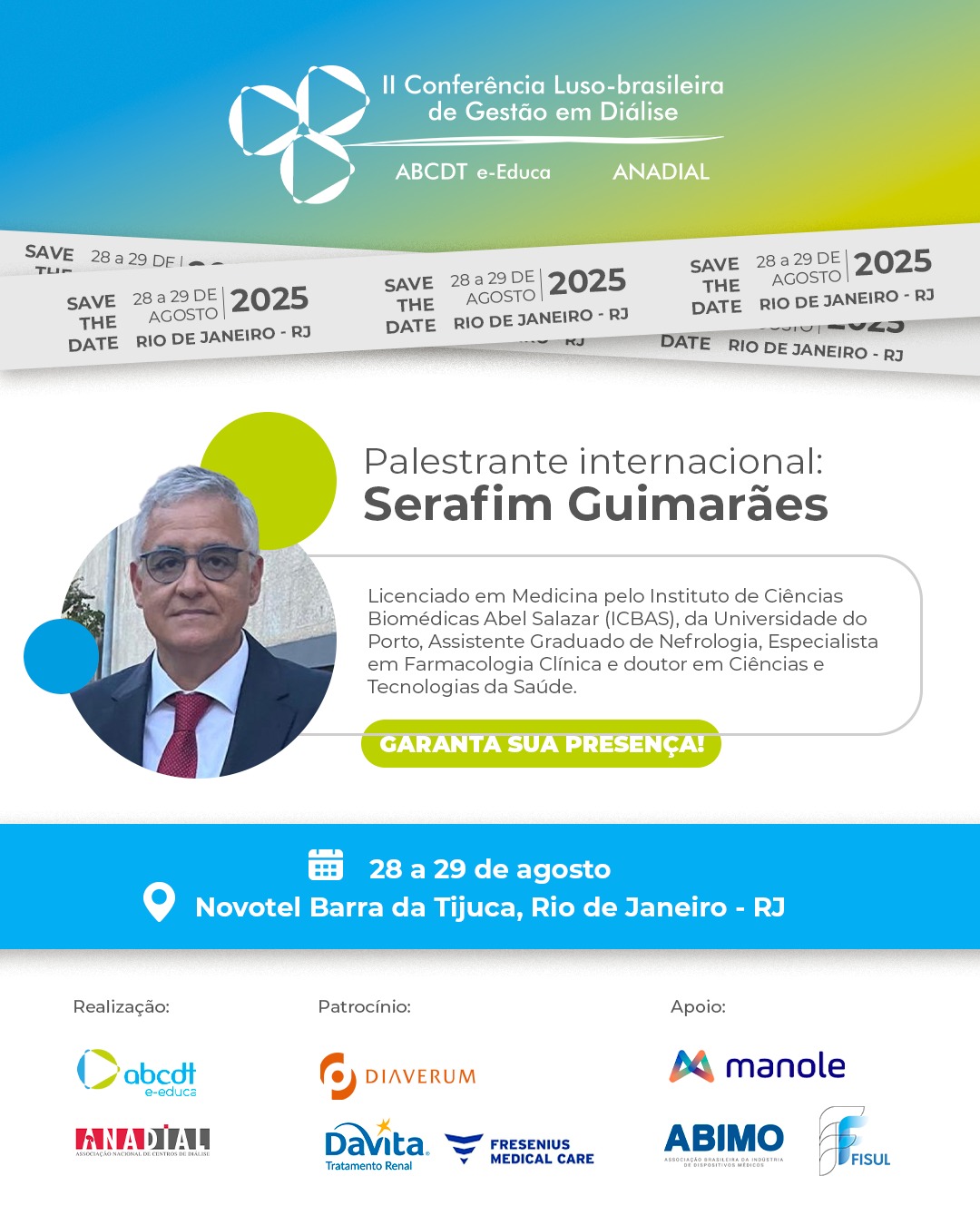 Palestrante Internacional Serafim Guimarães