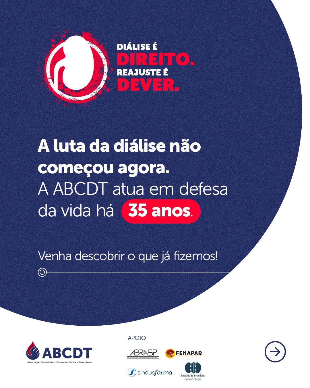 A luta da diálise não começou agora