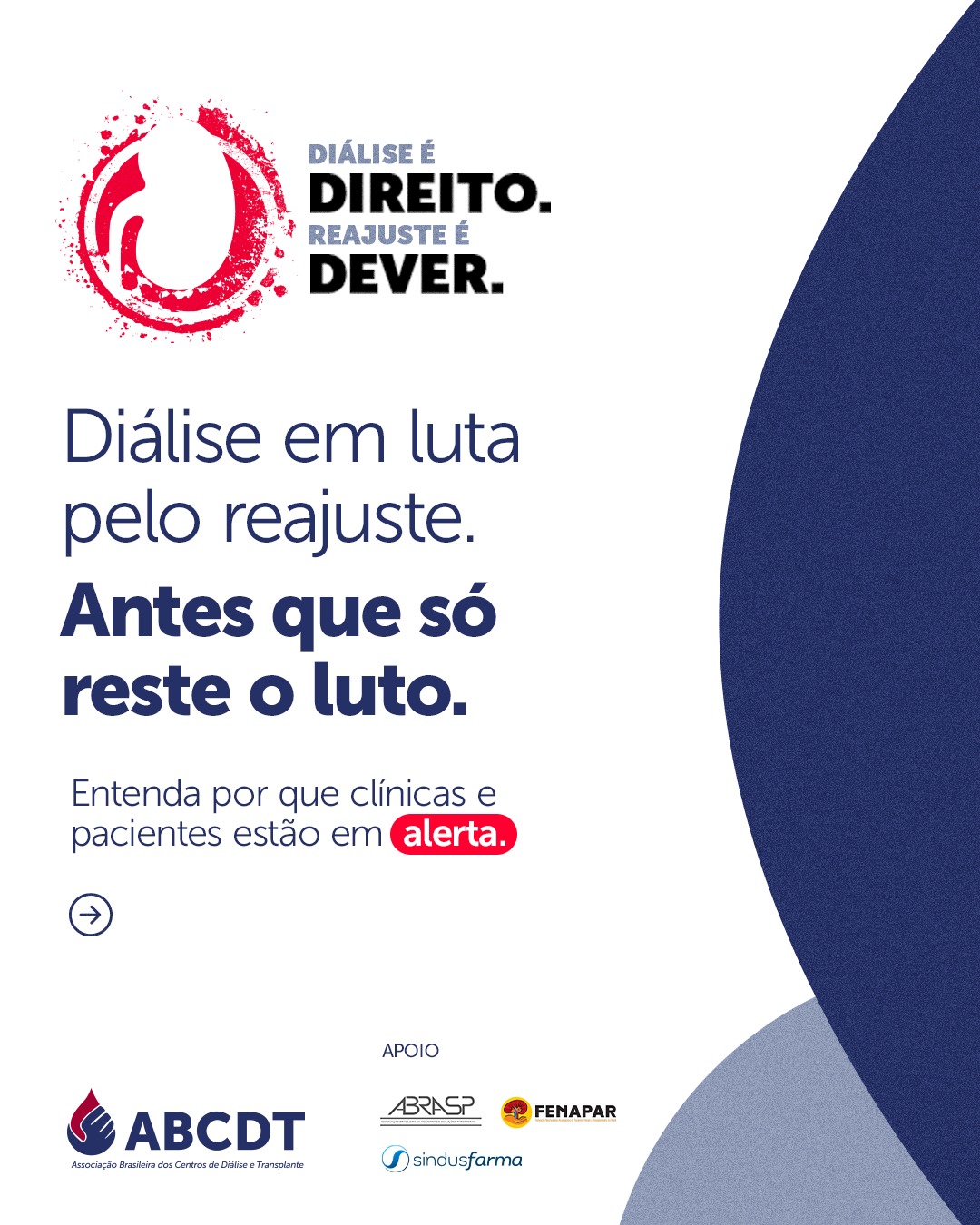 Diálise em luta pelo reajuste