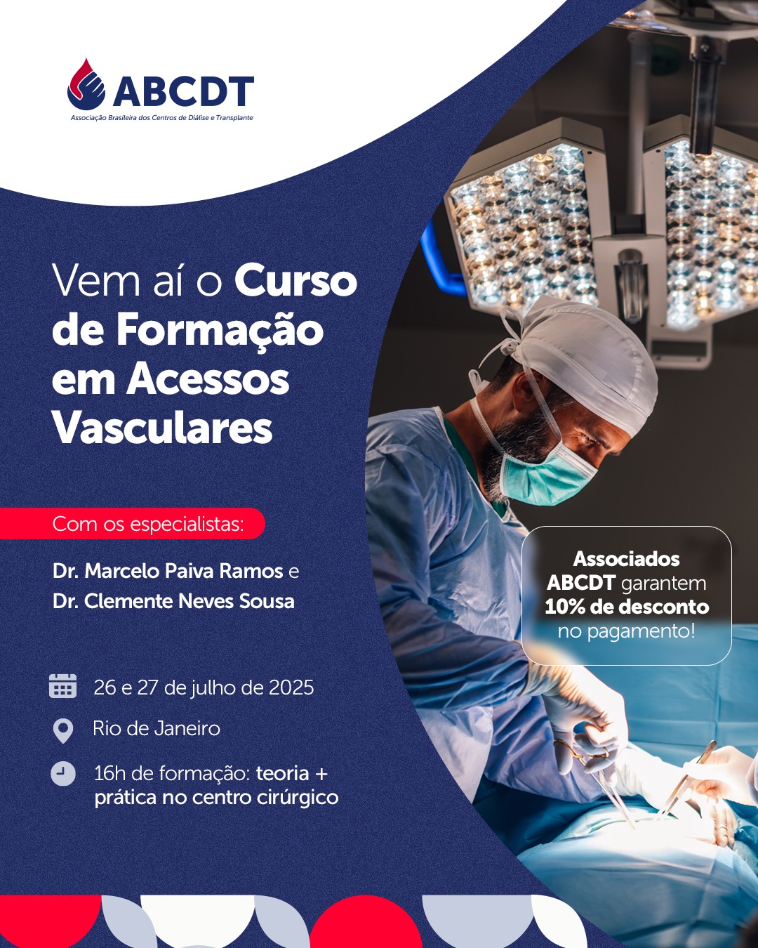 Vem aí o Curso de Formação em Acessos Vasculares
