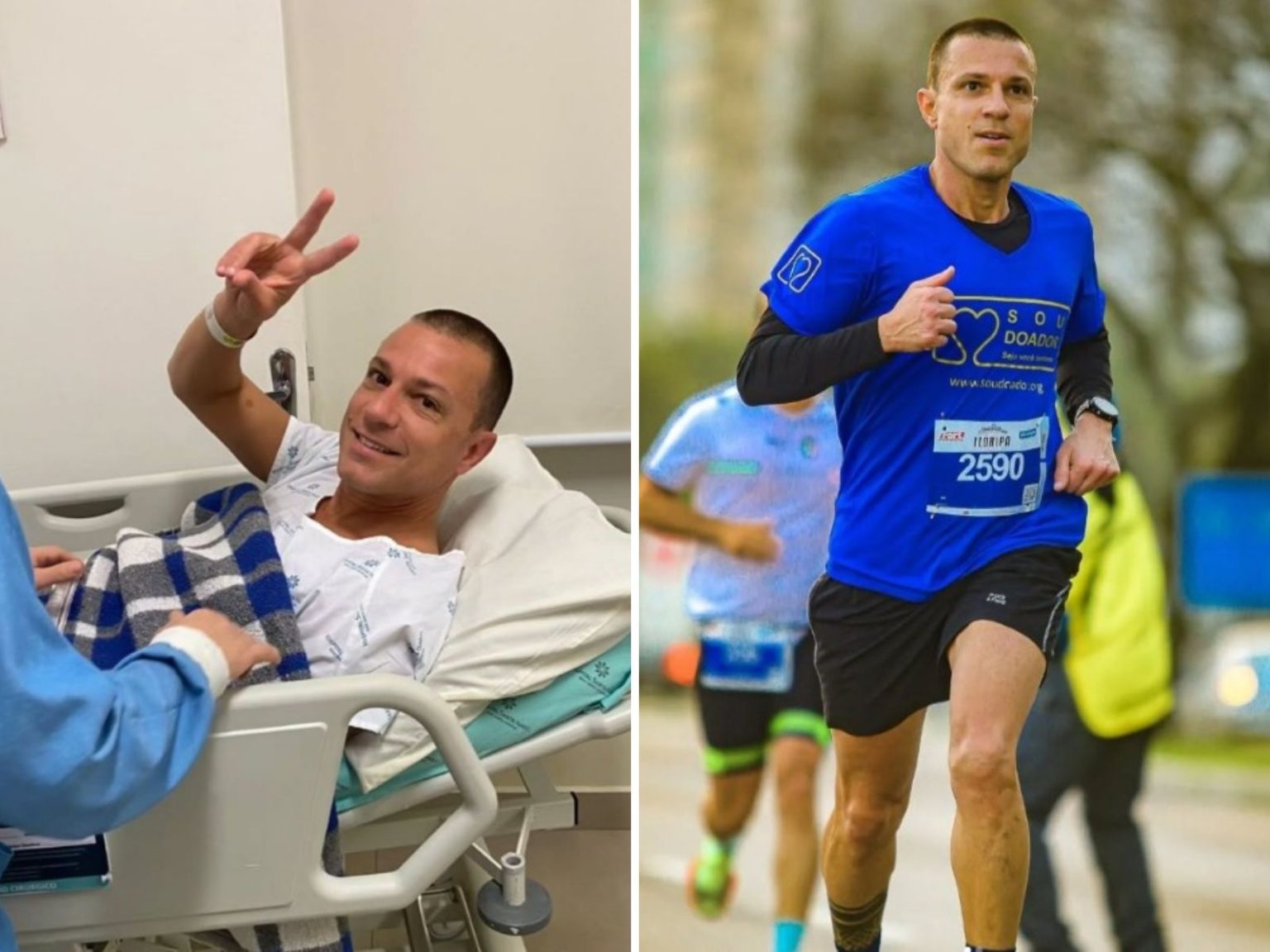 Paciente que fez transplante em Blumenau é o primeiro brasileiro a completar Ironman