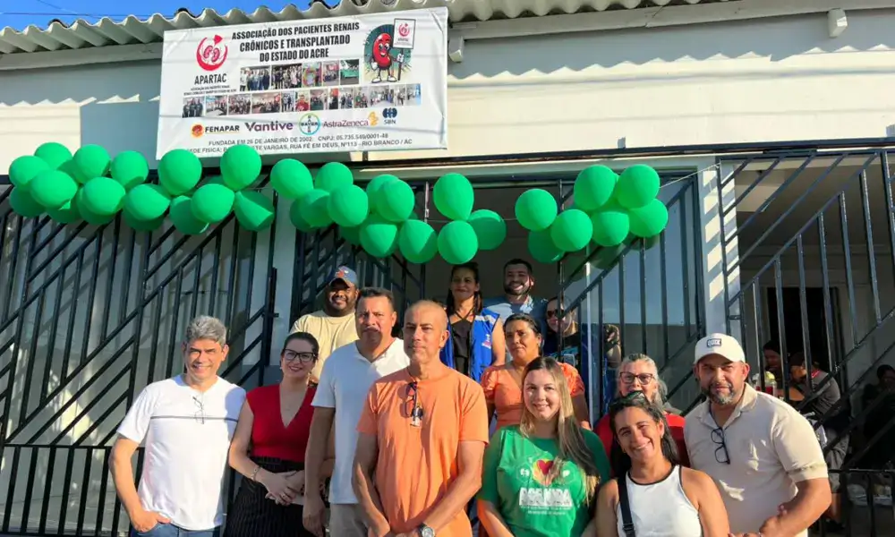 APARTAC inaugura primeira sede física e reforça atuação em defesa dos pacientes renais no Acre