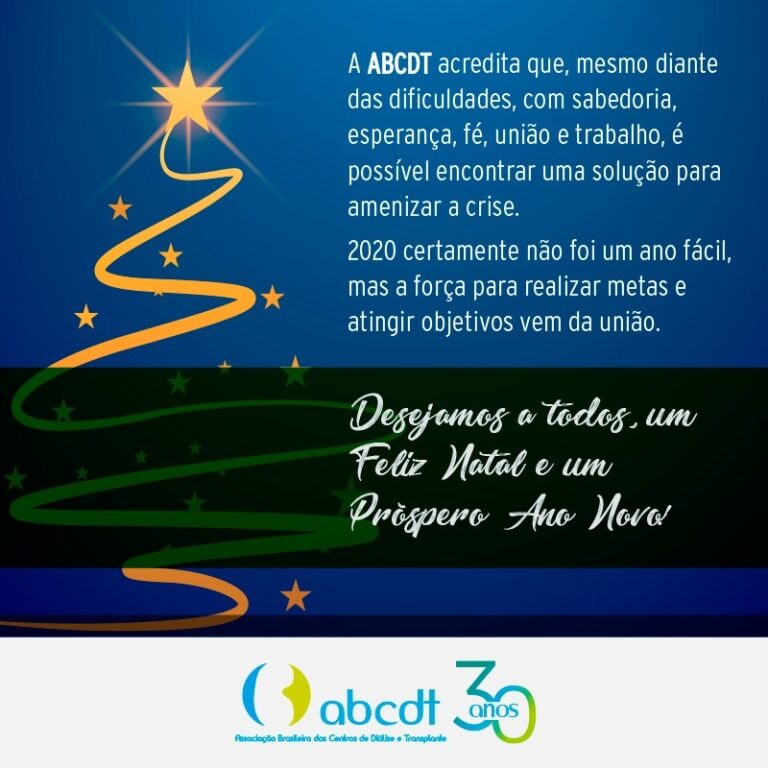 A ABCDT DESEJA A TODOS UM FELIZ NATAL