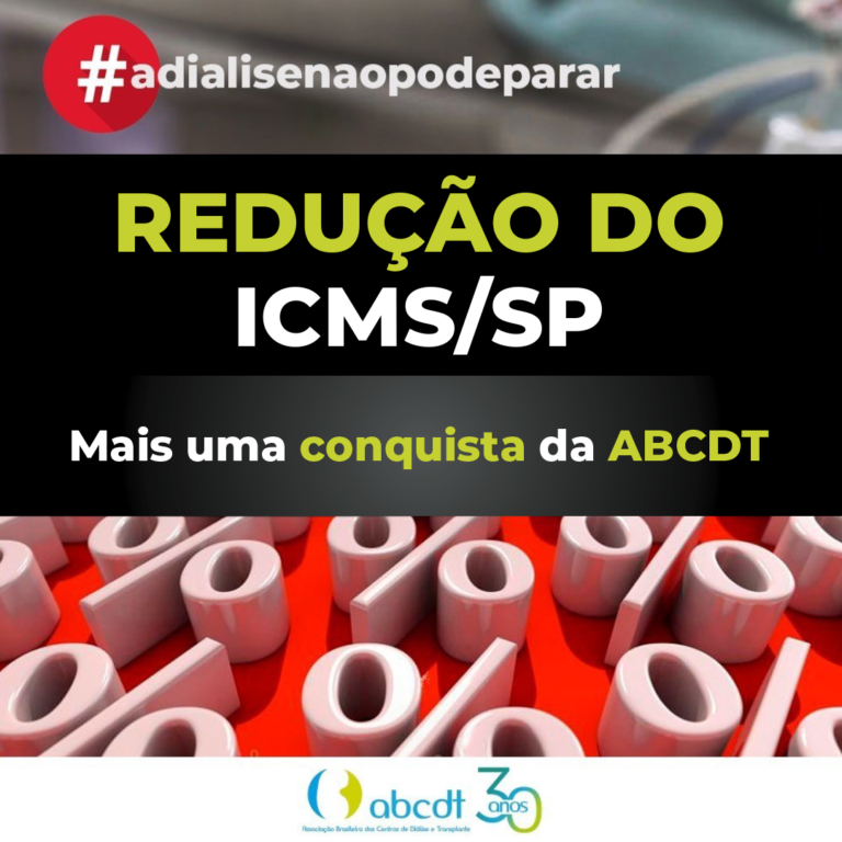 REDUÇÃO DA ALÍQUOTA DO ICMS/SP – MAIS UMA CONQUISTA DA ABCDT