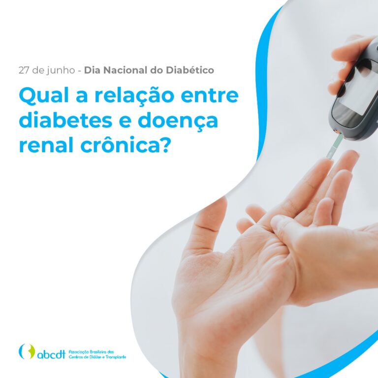 QUAL A RELAÇÃO ENTRE DIABETES E DOENÇA RENAL CRÔNICA?