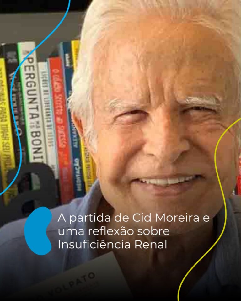 A partida de Cid Moreira e uma reflexão sobre insuficiência renal