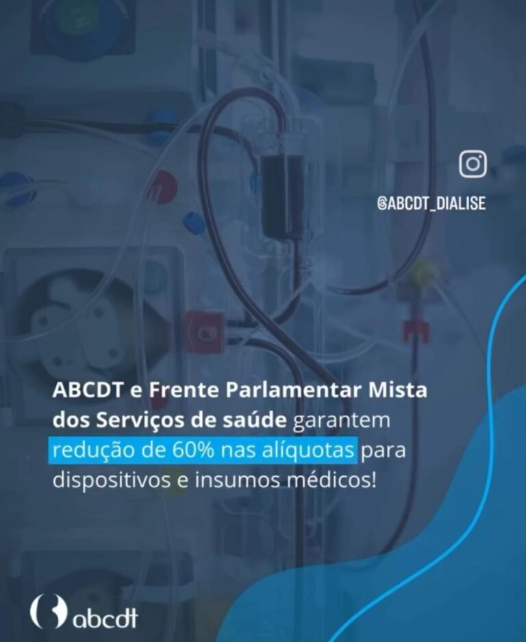 ABCDT e Frente Parlamentar Mista dos Serviços de saúde garantem redução de 60% nas alíquotas para dispositivos e insumos médicos