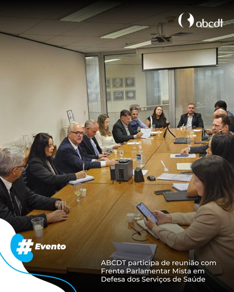 ABCDT participa de reunião com a Frente Parlamentar Mista em Defesa dos Serviços de Saúde