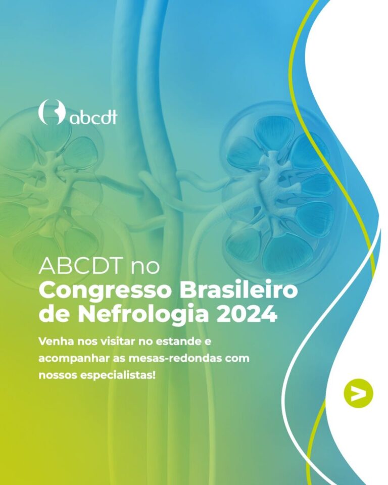 ABCDT no Congresso Brasileiro de Nefrologia 2024