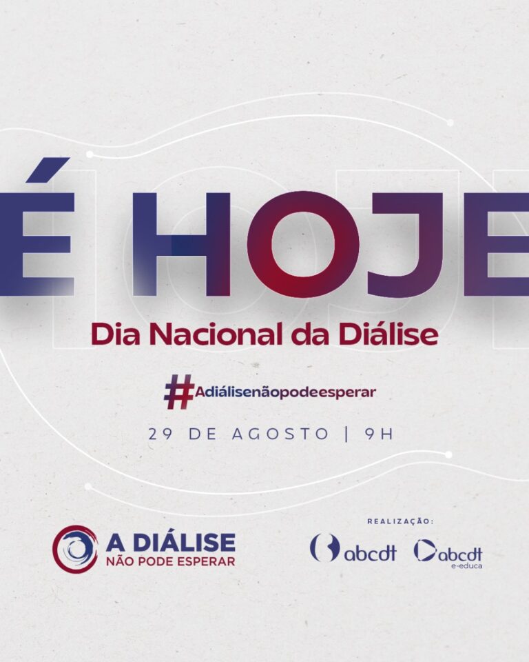 É Hoje o Dia Nacional da Diálise