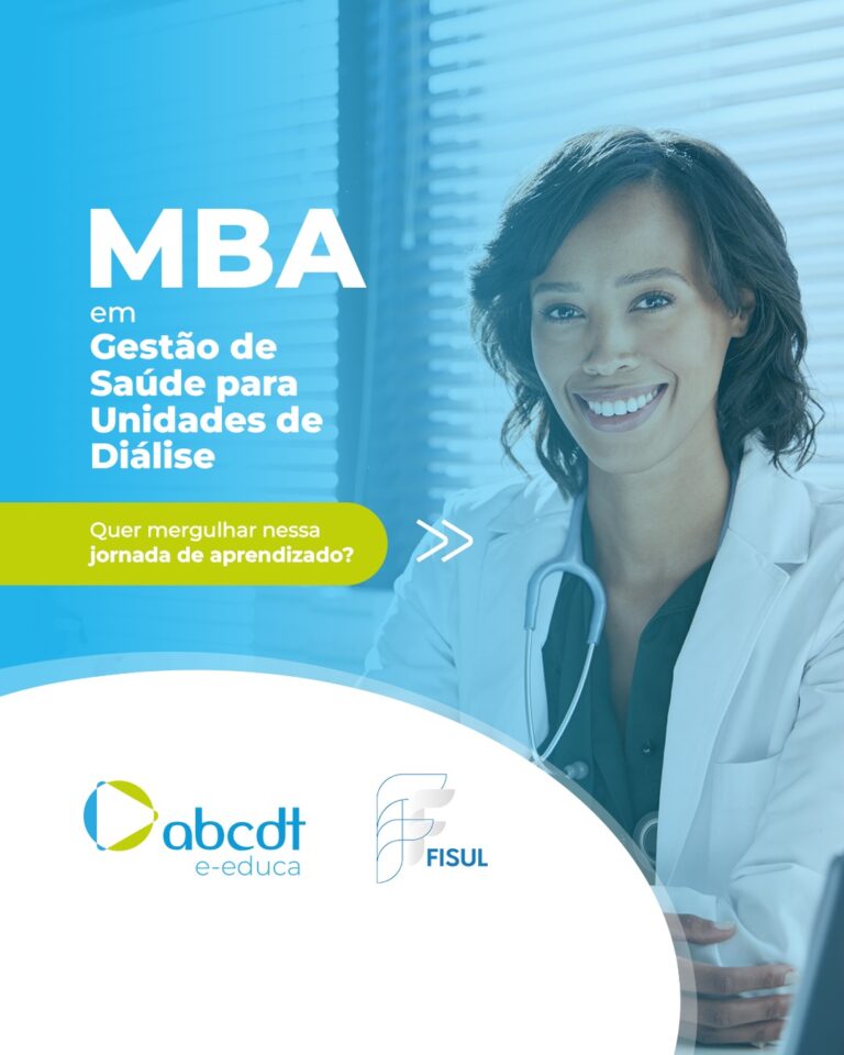 MBA em Gestão de Saúde para Unidades de Diálise, como se inscrever?