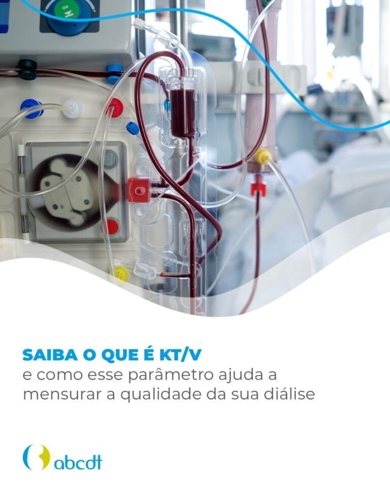 O que é KT/V e como esse parâmetro ajuda a mensurar a qualidade da sua diálise