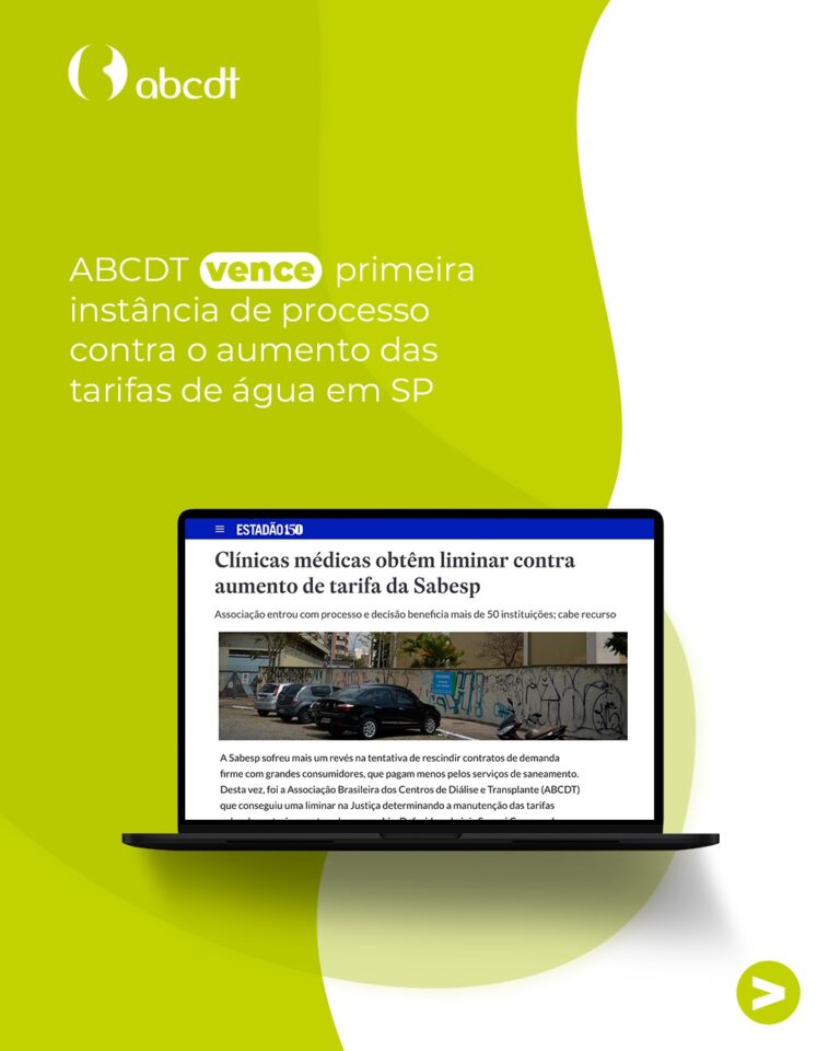 ABCDT vence processo contra aumento de tarifas de água em SP